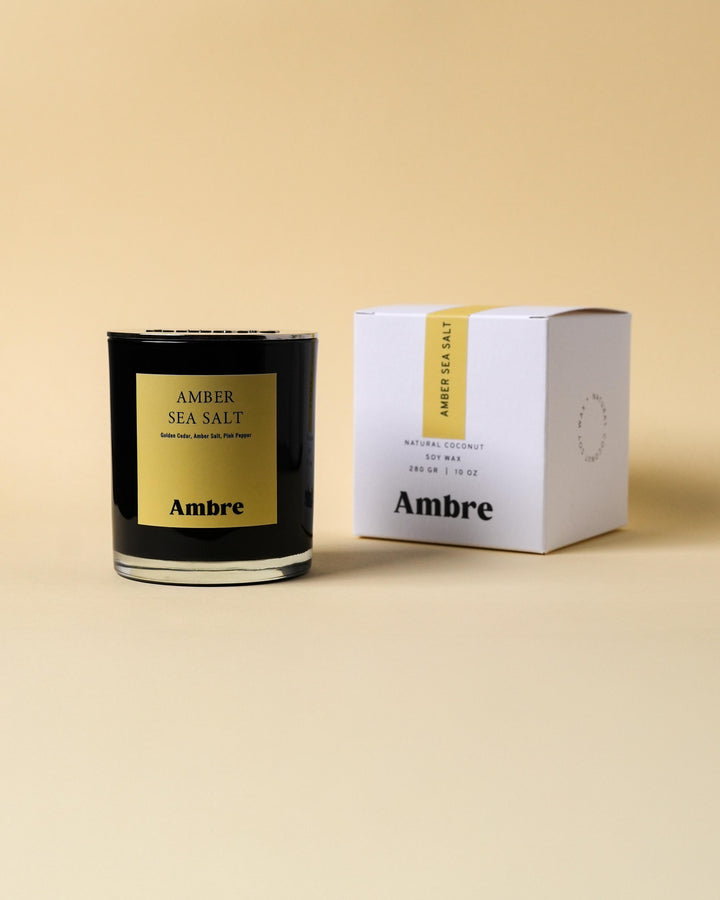 Amber Sea Salt Candle