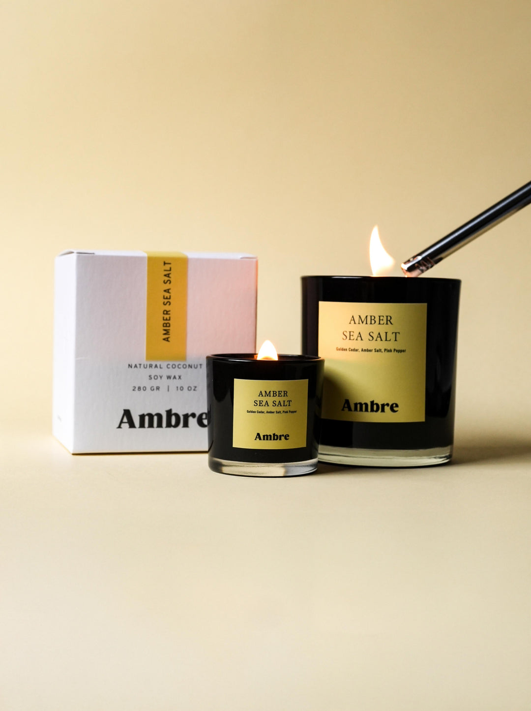 Amber Sea Salt Candle